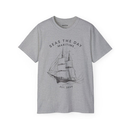 Seas The Day Graphic Cotton Tee