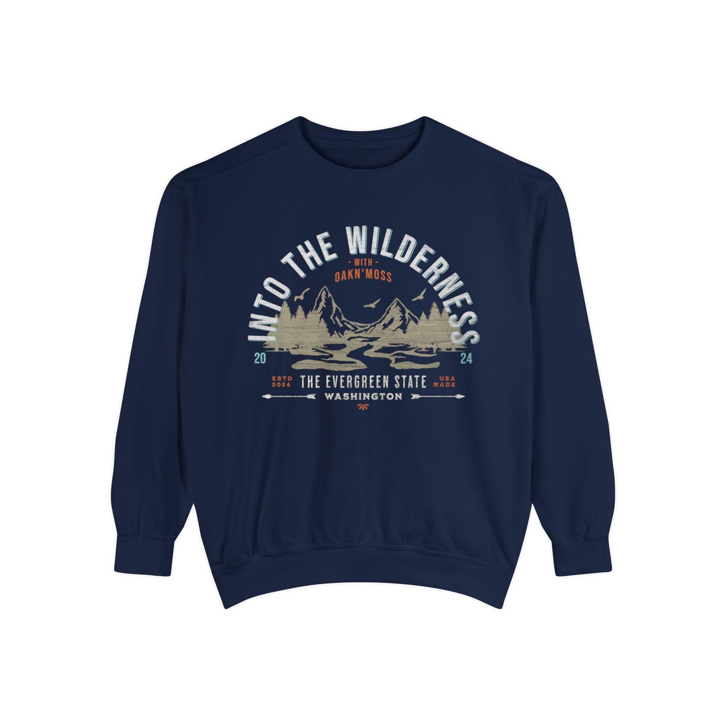 Washington Comfort Colors® Graphic Sweatshirt