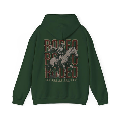 Rodeo Legends Of The West Graphic Hoodie