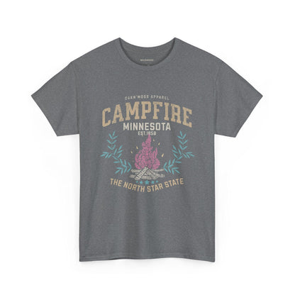 T-Shirt Grey Women Campfire Minnesota