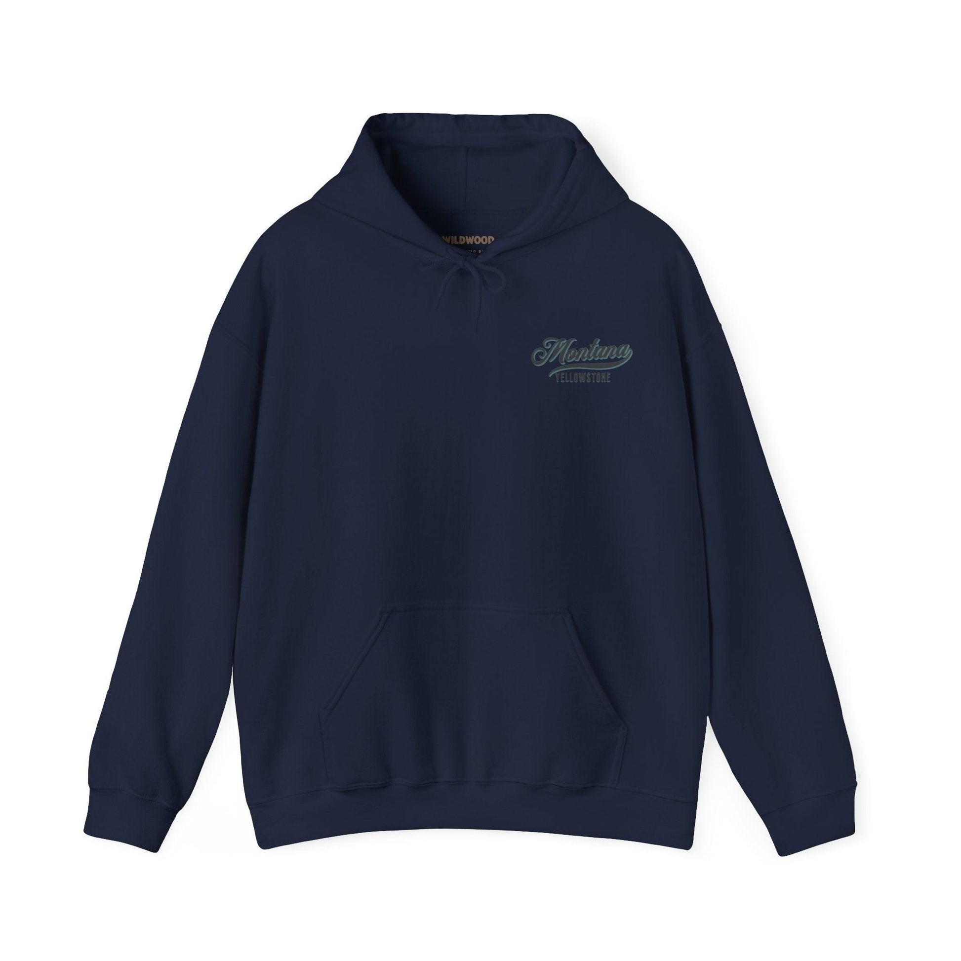 Montana Yellowstone Hoodie Men Winter