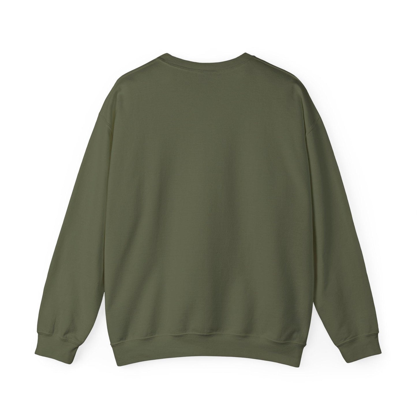 Offroad Green Sweatshirt Men Back