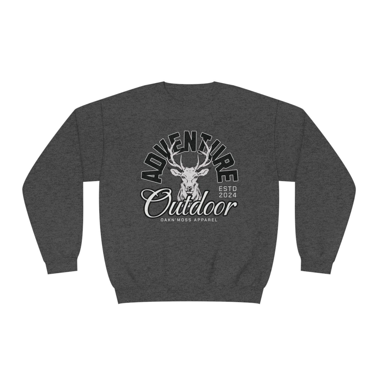 Men Outdoor Adventure Sweatshirt Black