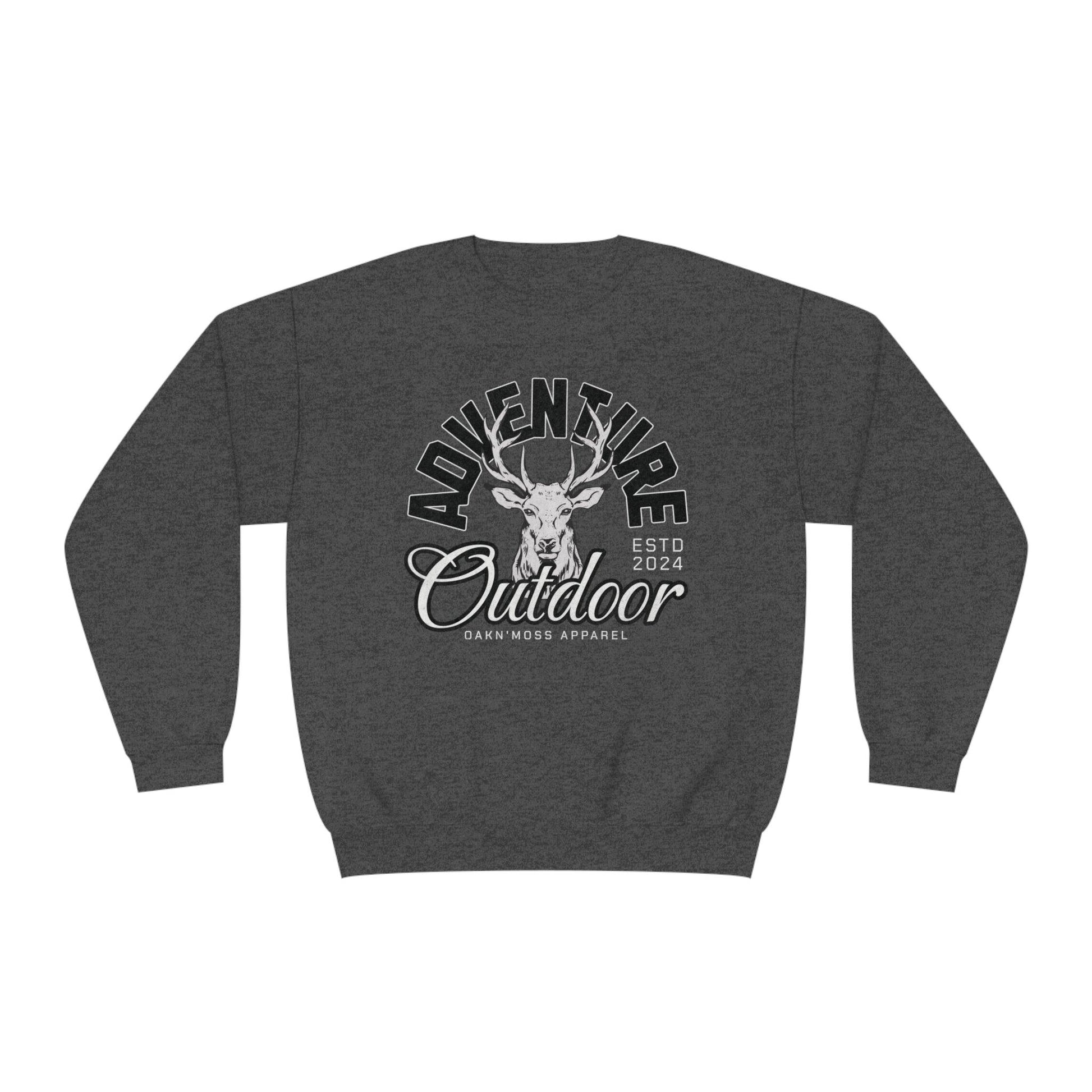 Men Outdoor Adventure Sweatshirt Black