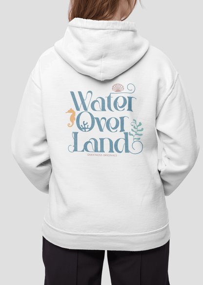 Water Over Land Graphic Hoodie