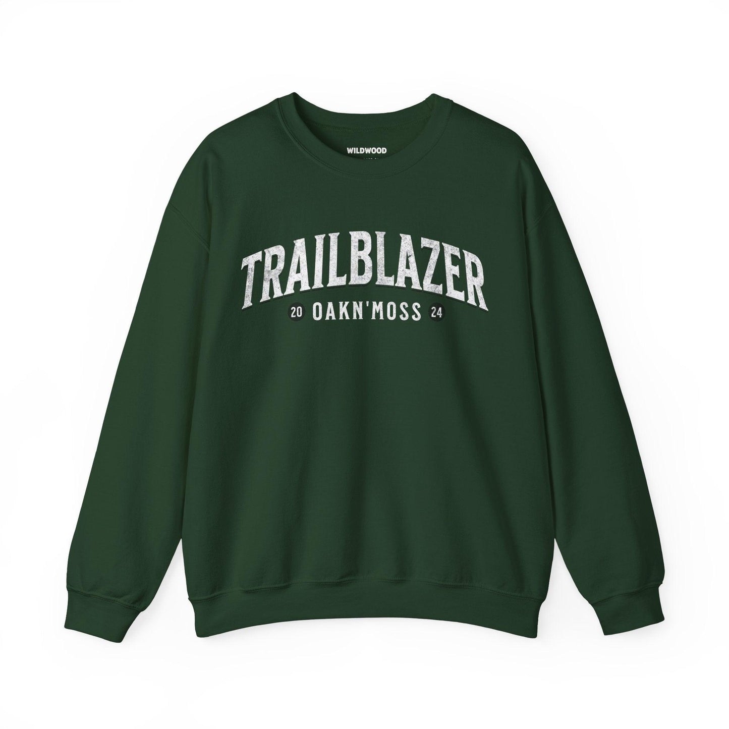 Men Sweatshirt Forest Green Trailblazer