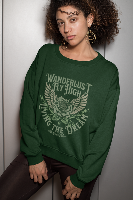 Forest Green Sweatshirt Women 