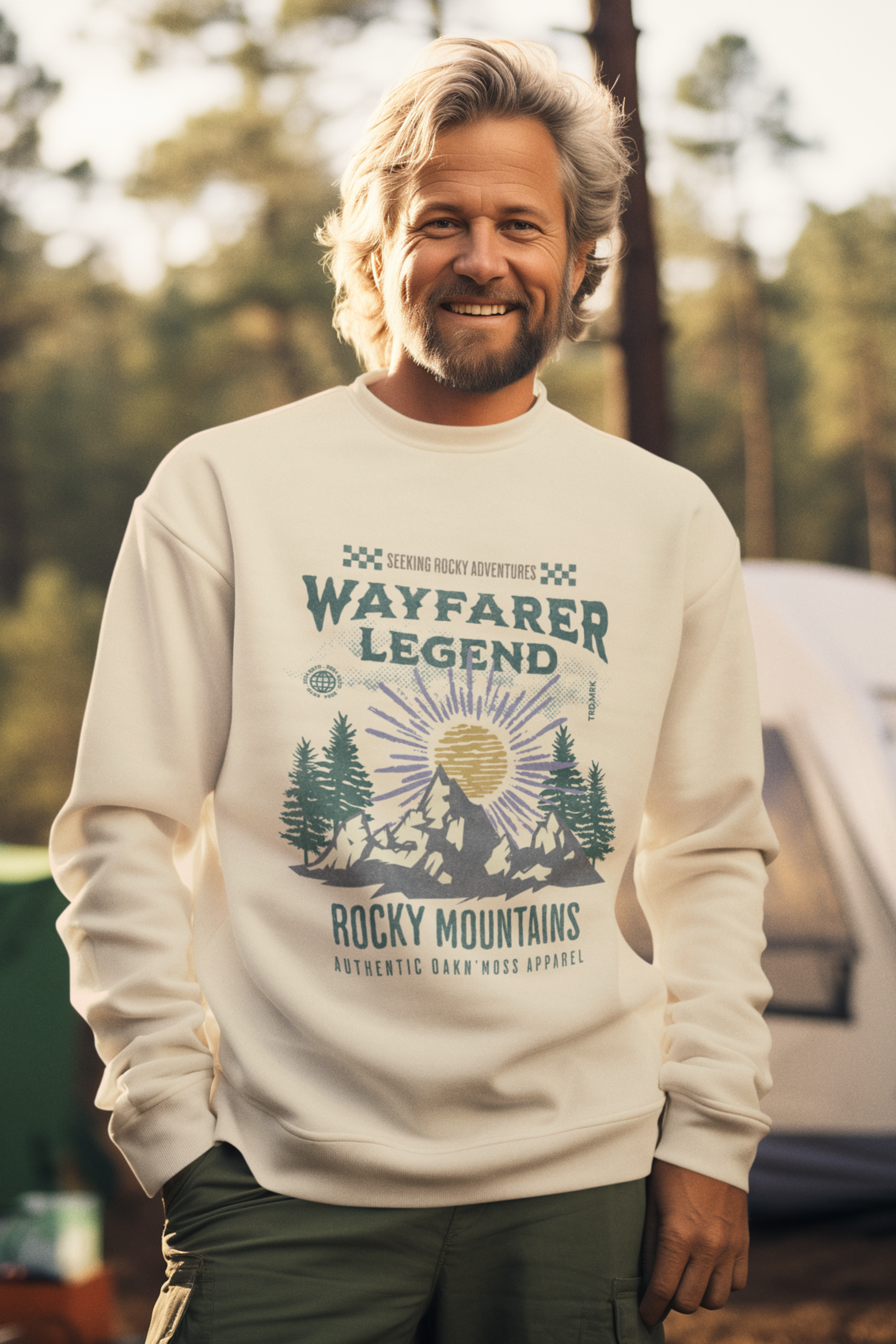 Wayfarer Rocky Mountains Graphic Sweatshirt