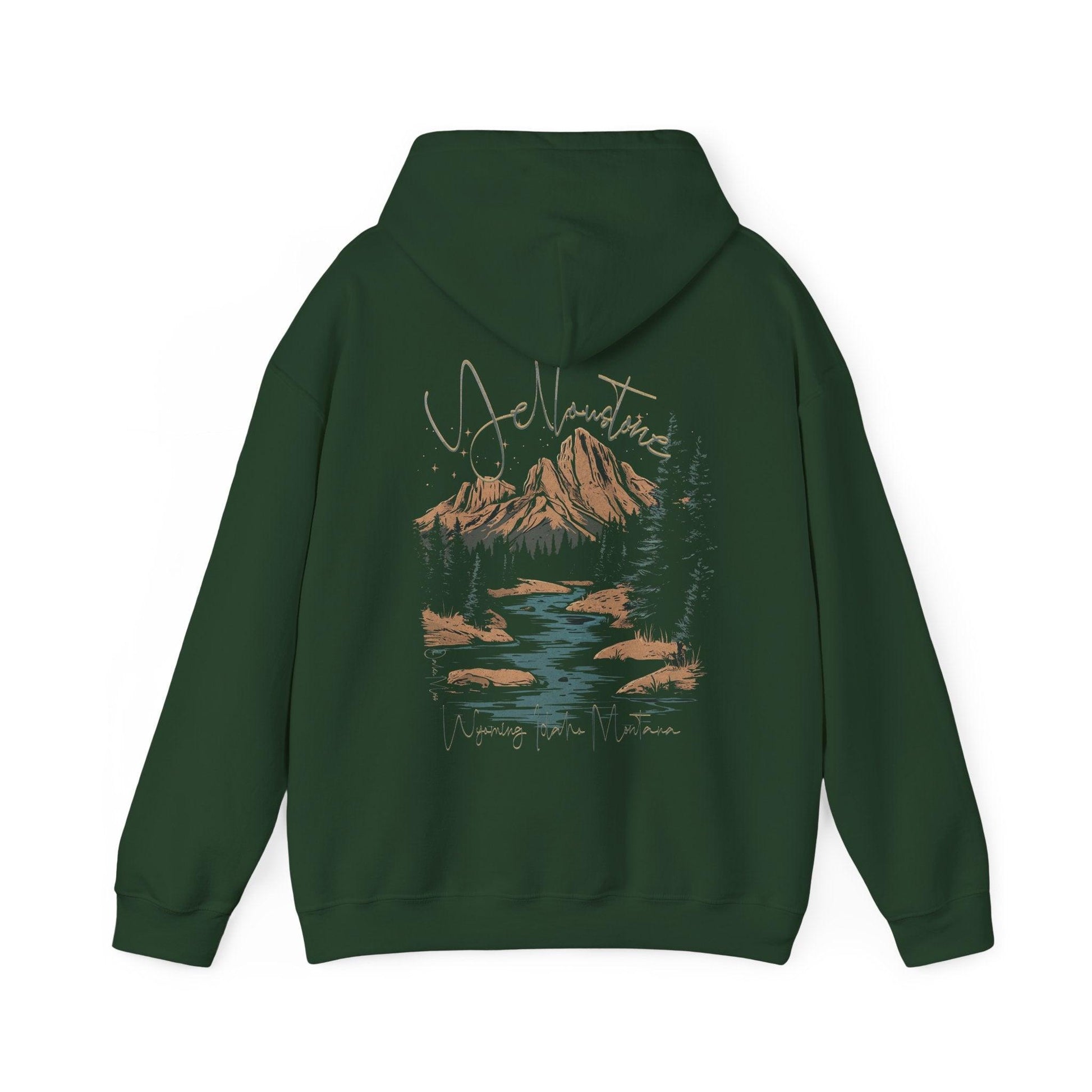 Women Yellowstone Hoodie Forest Green