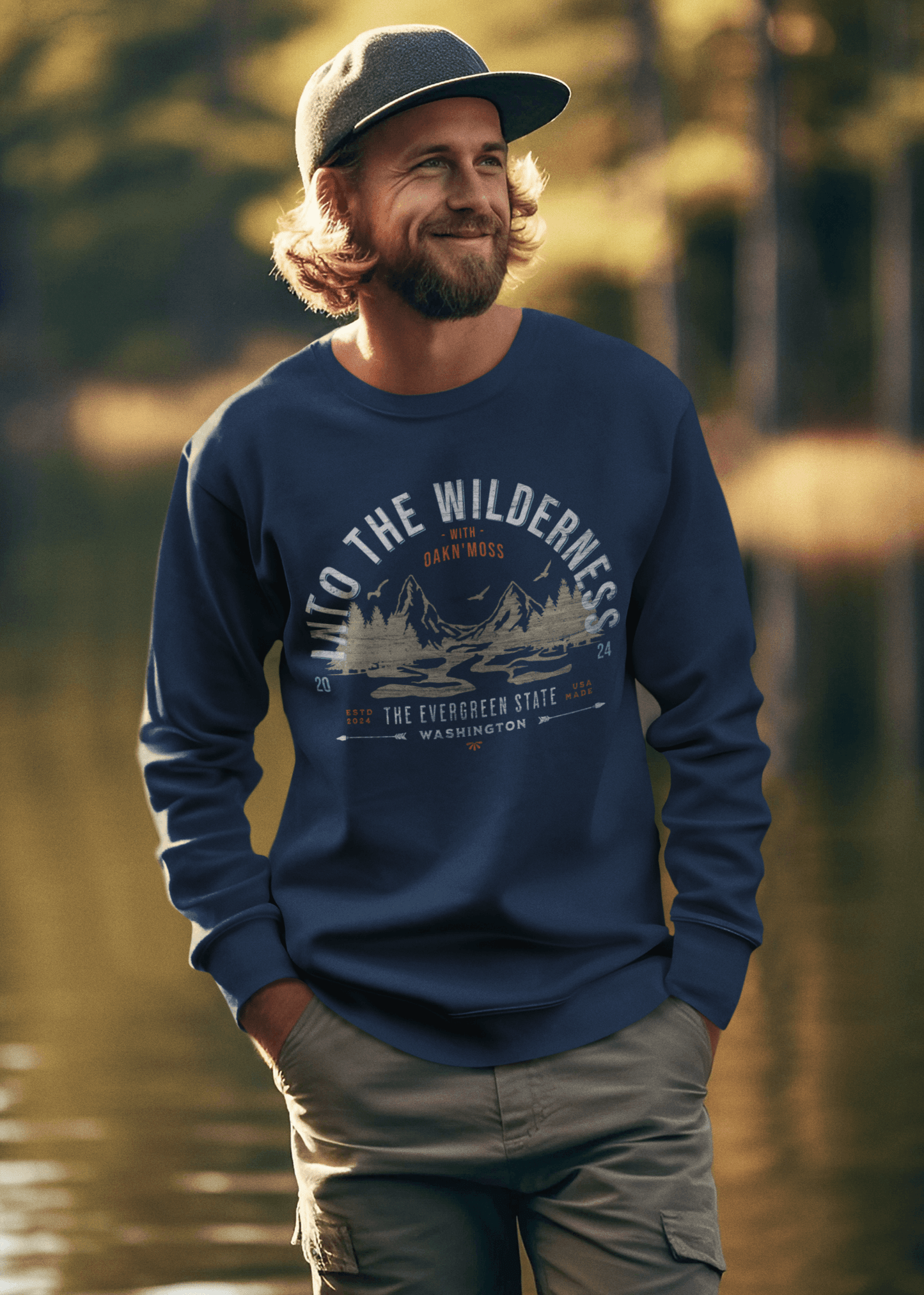 Washington Comfort Colors® Graphic Sweatshirt